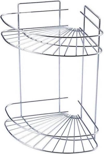 corner cabinet silver plated 35cm