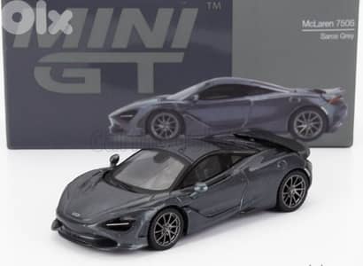 Mclaren 750S 2024 diecast car model 1;64.