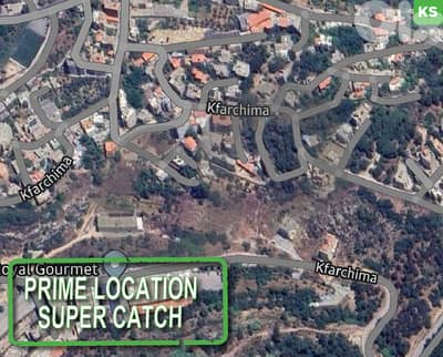 LAND In Kfarchima—5700 sqm situated near the main road  REF#KS102287