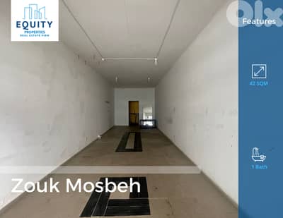 42 SQM Shop For Sale In Zouk Mosbeh #RK178925