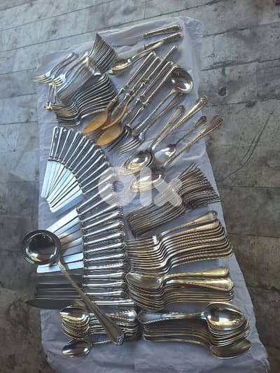 christofle cutlery set of 160 psc unique pieces