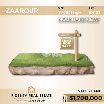 Land for sale in Zaarour SM103 رض للبيع في الزعرور