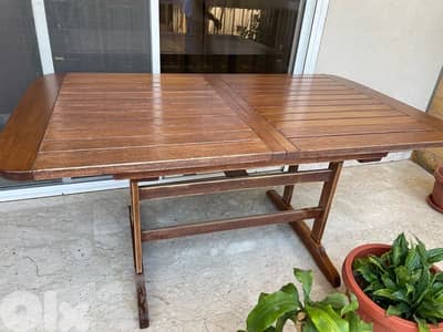 Table and chairs