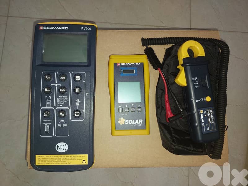 Seaward Solar PV200 complete Kit 1