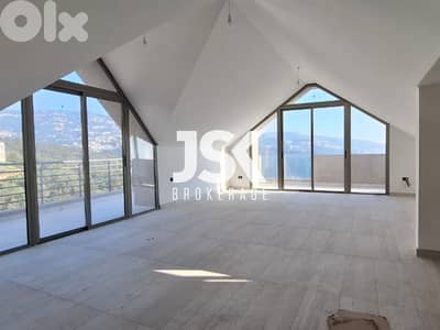L18476-Spacious Duplex with Mountain View For Sale in Jeita