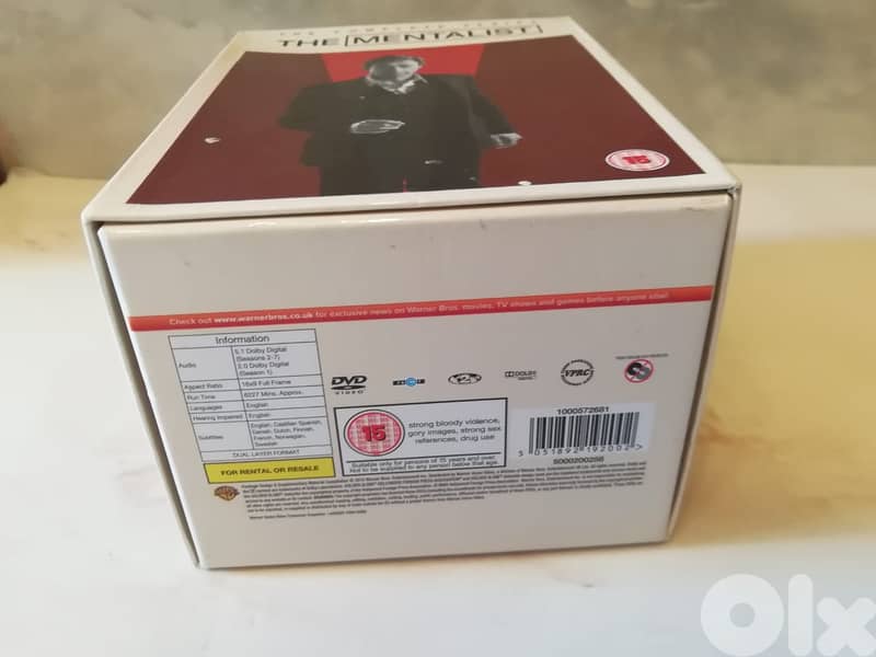 The mentalist complete series 7 seasons original DVD box 3