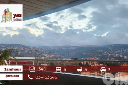 Jamhour 340m2 | Terrace 16m2 |Pool | Prime Location | View | PA |