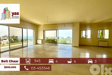 Beit El Chaar 345m2 | Brand New | Prime Location | Catch |View | MJ |
