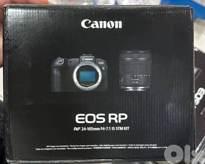 Canon Camera Eos Rp RF-24-105mm F4-7.1 IS STM KIT LAST 900$