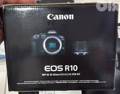 CANON EOS R10 RF-S 18-45mm F4.5-6.3 STM KIT