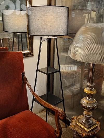 large modern floor lamp