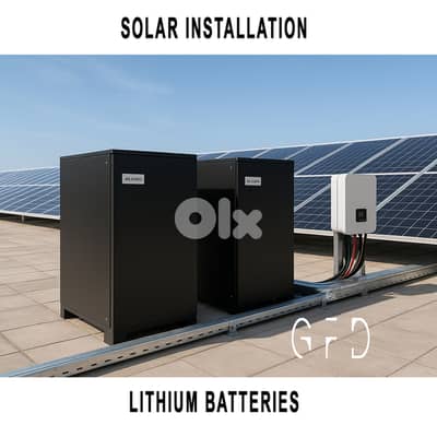 Professional Solar Panel and Lithium Battery Installation Services