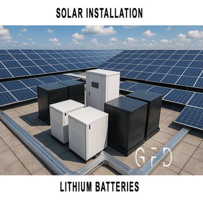 Factory-Ready Lithium Battery Installations with Expert Solar Support