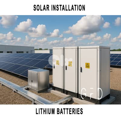 Energy-Efficient Solar Installation with Lithium Battery Optimization