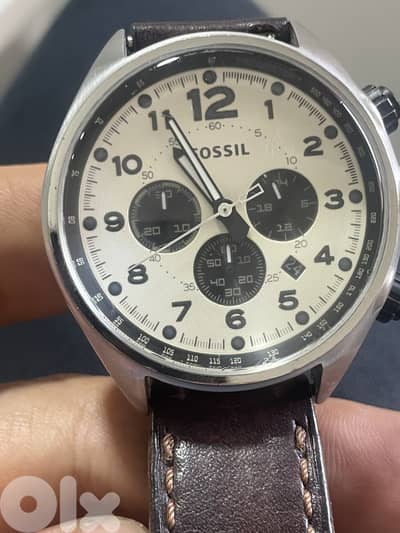 fossil chronograph