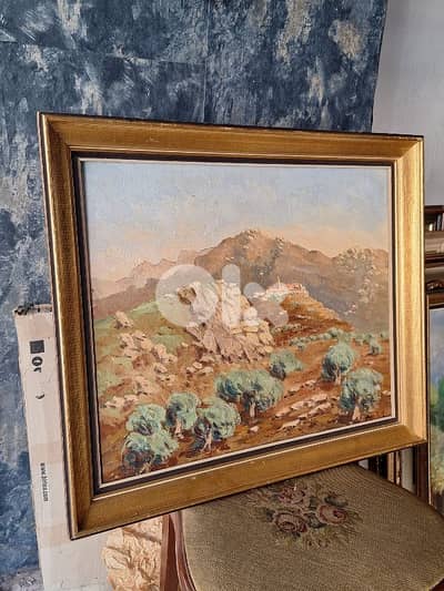 large handpainted painting