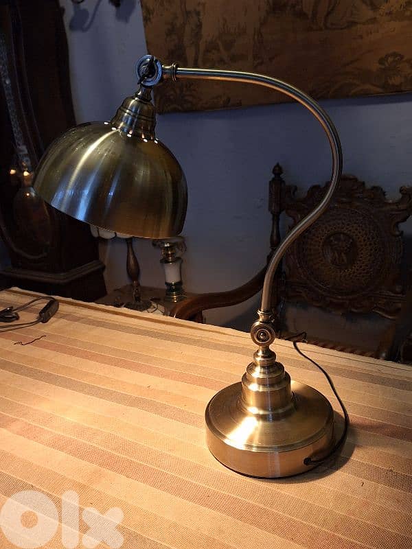 brass desk lamp 1