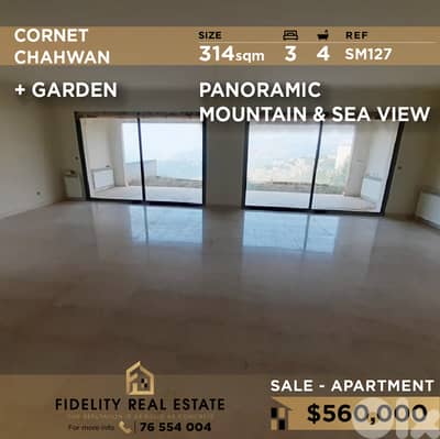 Apartment for sale in Cornet Chehwan SM127 شقة للبيع في قرنة شهوان