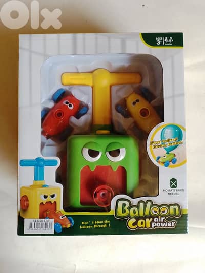 balloon car air power