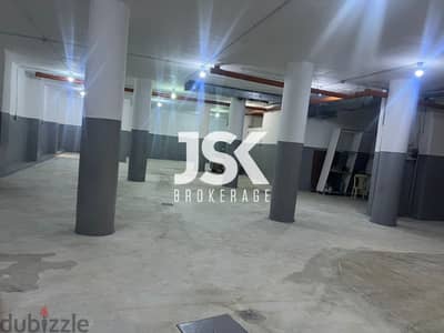 L18682-An Open Space Warehouse For Sale in Ain Al Remmane