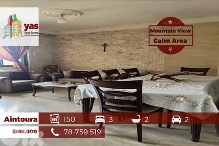 Aintoura 150m2 | Calm Area | Mountain View | Well Maintained | EL