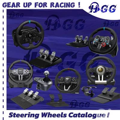 Steering wheels for ps4 - ps5  playstation 4 & 5 Starting 60$