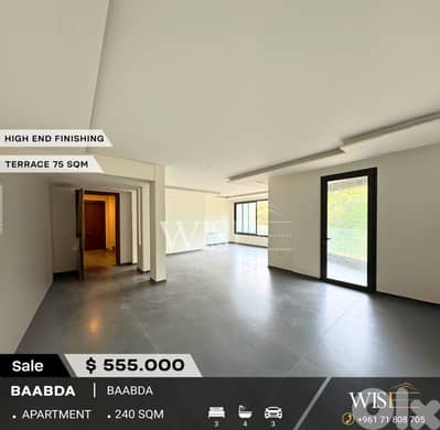 240 SQM Apartment for SALE – Baabda!