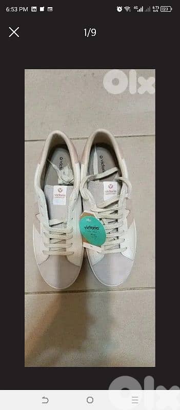 victoria shoes. made in spain. brand new