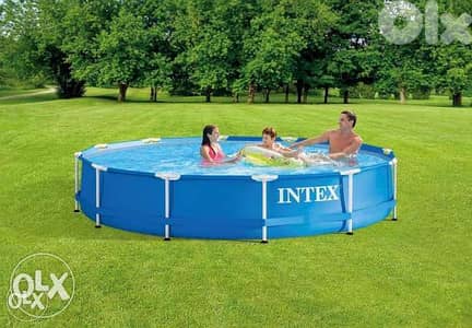 244 x 51 cm circular intex pool مسبح بركة