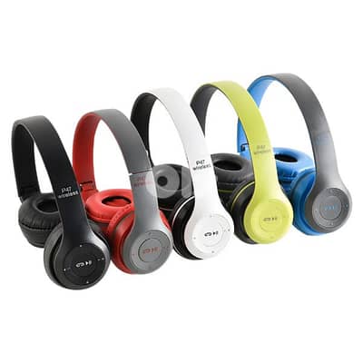 P47 Wireless Headphones Bluetooth 5.0 Earphones Foldable