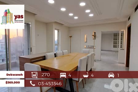 Dekwaneh/City Rama 270m2 | Well Maintained | Prime Location |PA|