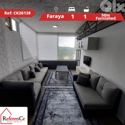 Furnished chalet in faraya for sale شاليه مفروشة في فاريا