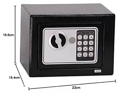 mini safebox T17 (23cmx17cm) خزنة صغيرة