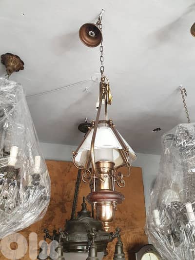 english bronze lantern