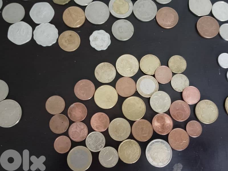 coins collection forgein+ local 1