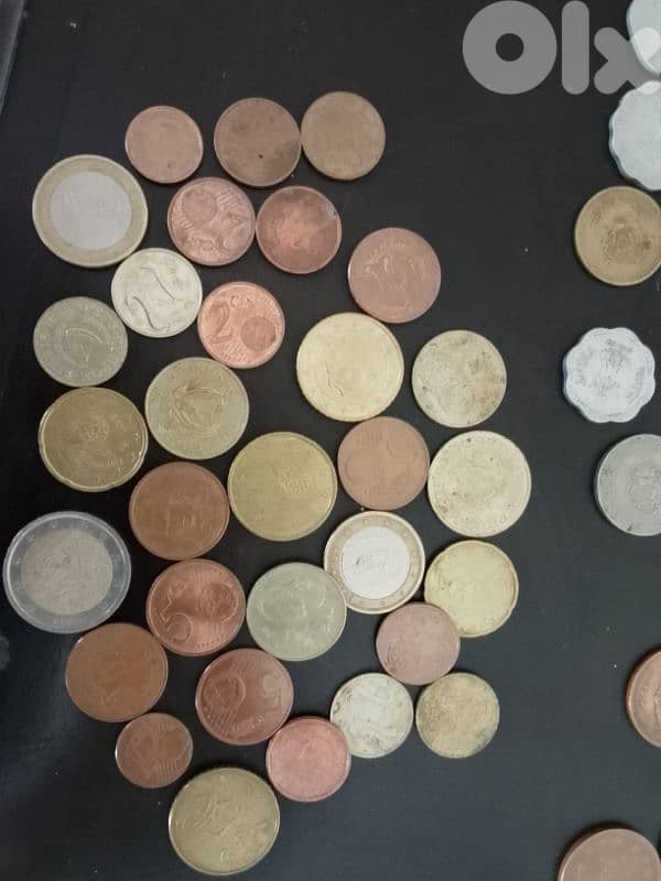 coins collection forgein+ local 5