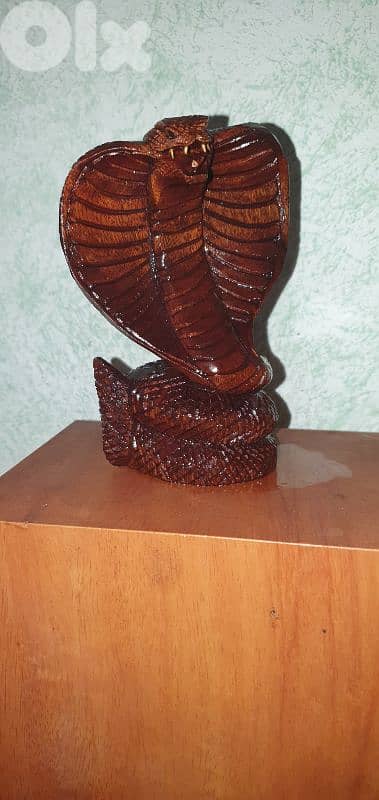cobra abanos strong wood hand made