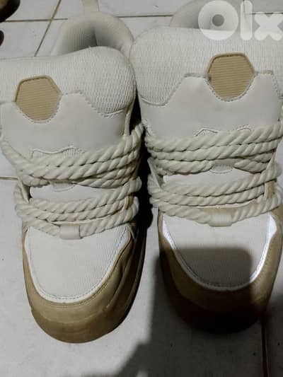 Zara white shoes.