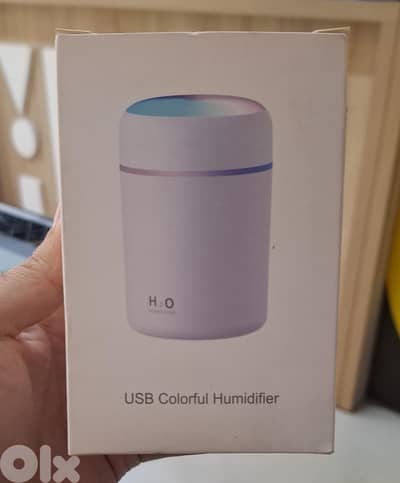 Usb colorful humidifier 14$