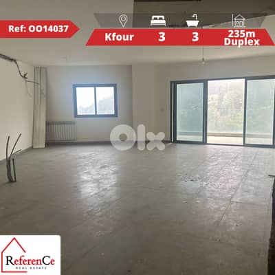 Duplex in Kfour for sale دوبلكس للبيع في كفور