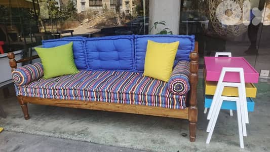 sofa Arabic صوفا عربي مع فرش