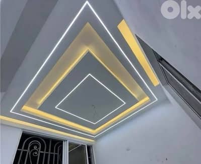 تعهدات جبسم بورد ديكورات واسقف مستعارة