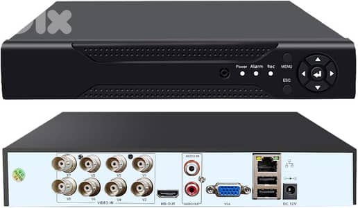8 CH AHD DVR W/HDMI TCP/IP 3G CLOUD 2MP