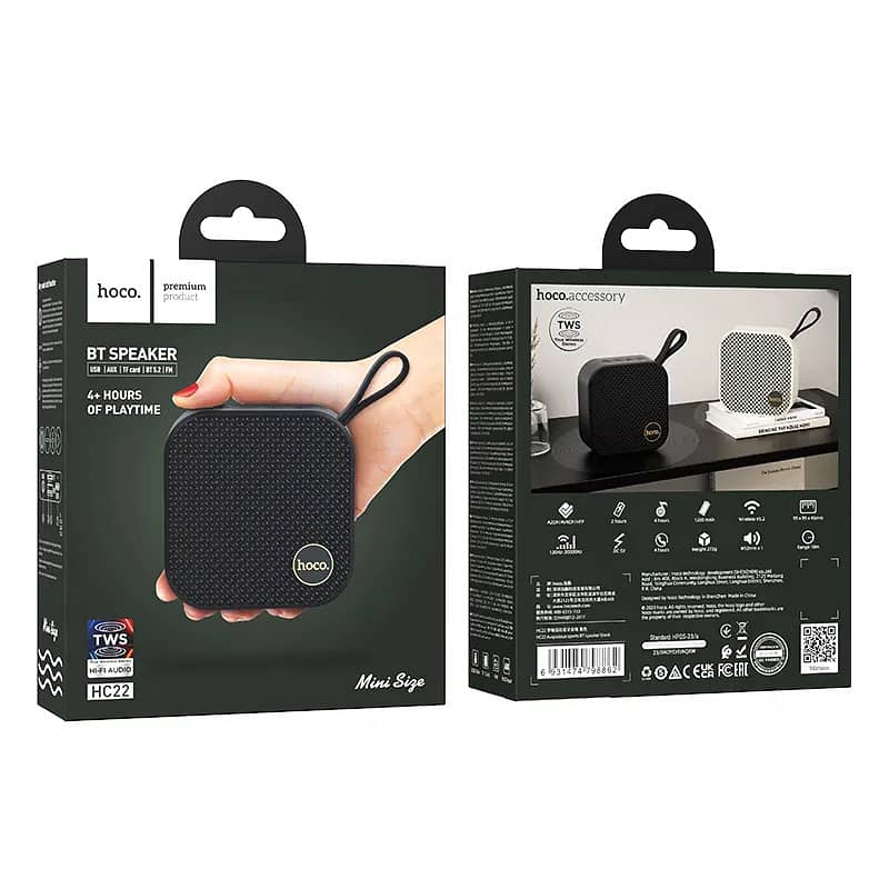 HOCO HC22 TRUE WIRELESS STEREO SPEAKER TWS | HC22 وايرلس سبيكر 3