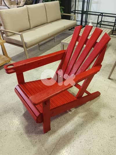 natural wood chair