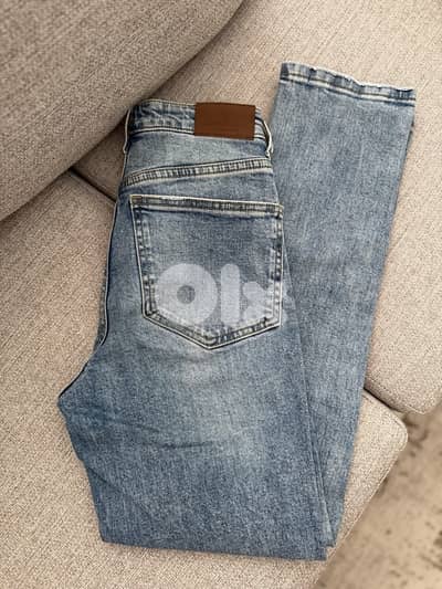 maison brown mom fit jeans size 36 new