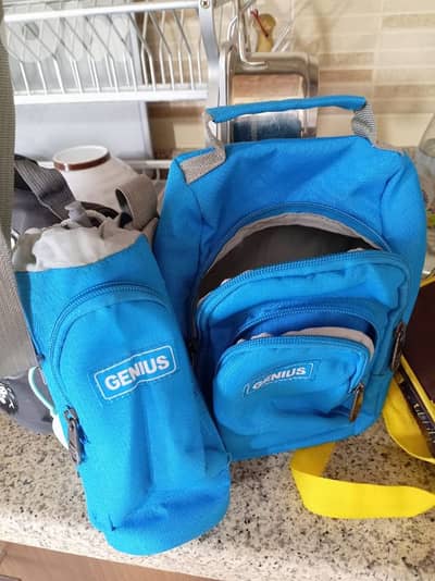 Genius lunch bag and bottle