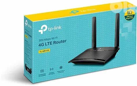 TP-LINK WIRELESS ROUTER 300MBPS 4G LTE TL-MR100
