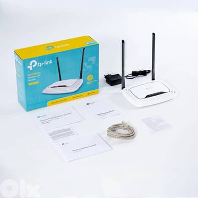 TP-LINK WIRELESS ROUTER 300MBPS WITH 2 ANTENNA "WR841N"