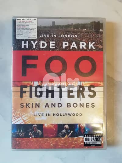 Foo Fighters – 2 concerts on 2 DVDs box set  Live in London Live in Ho